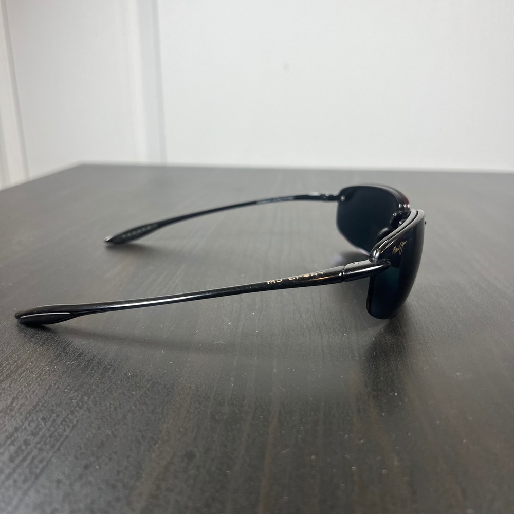 Maui Jim MJ Sport Ho'okipa Beach Reader Sunglasses G-807-02 20 Black 64 17-130 - Picture 5 of 15